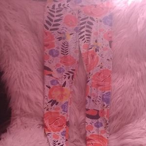 Flower leggings